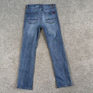 7 For All Mankind “The Straight” Jeans Girls Stretch Denim Designer Size 14